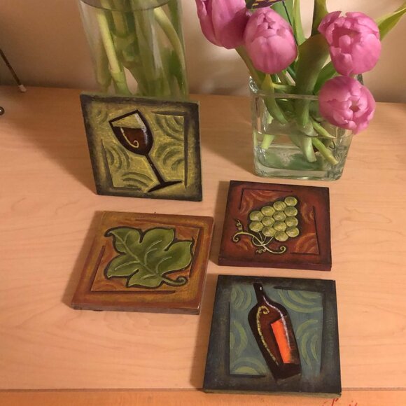 Coasters | Set of 4 Drink Coaster Set - Picture 8 of 9